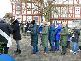 Feier des „Weihnachtsfriedens“ in Naumburg (© Karl-Franz Thiede)
